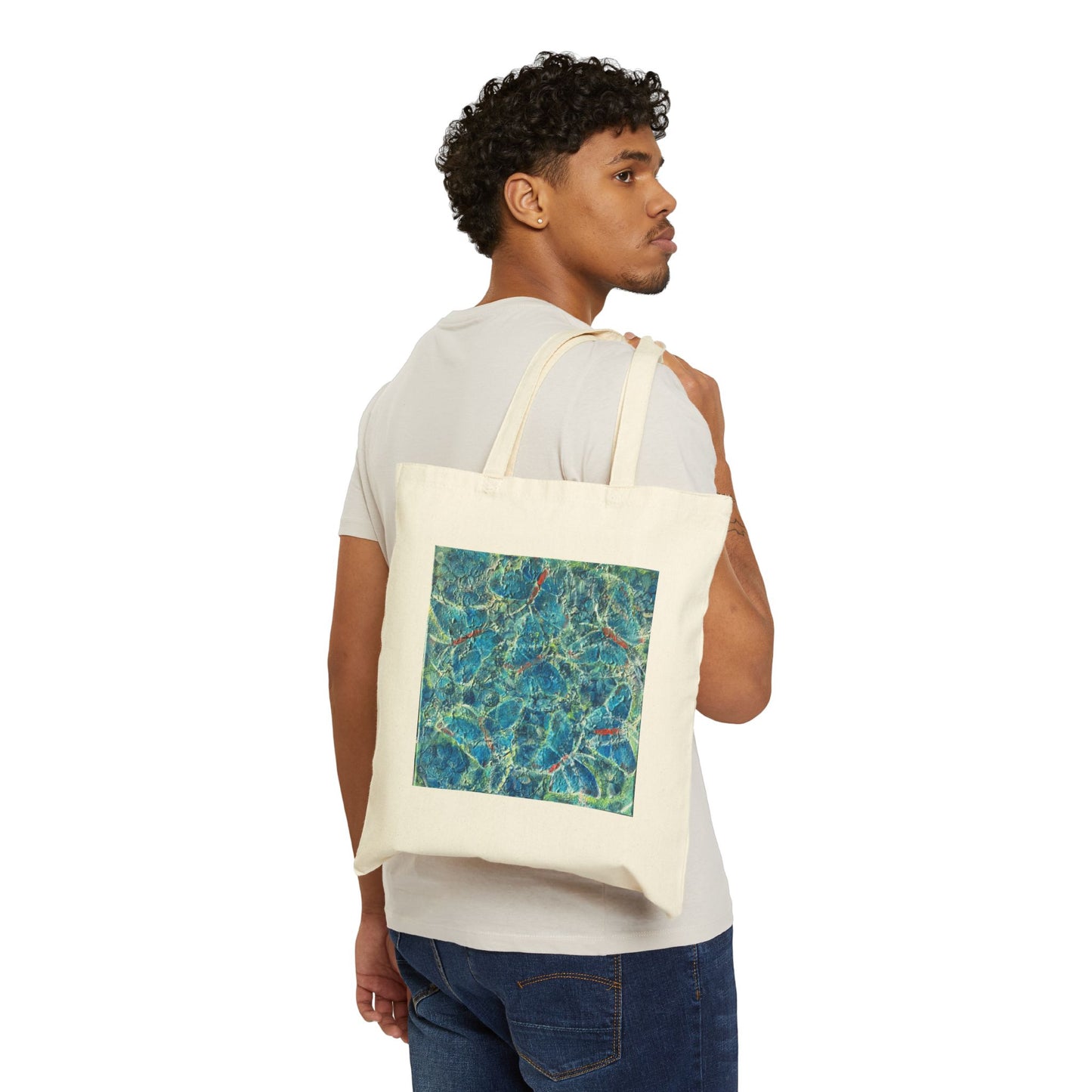 Blue Butterflies Tote Bag