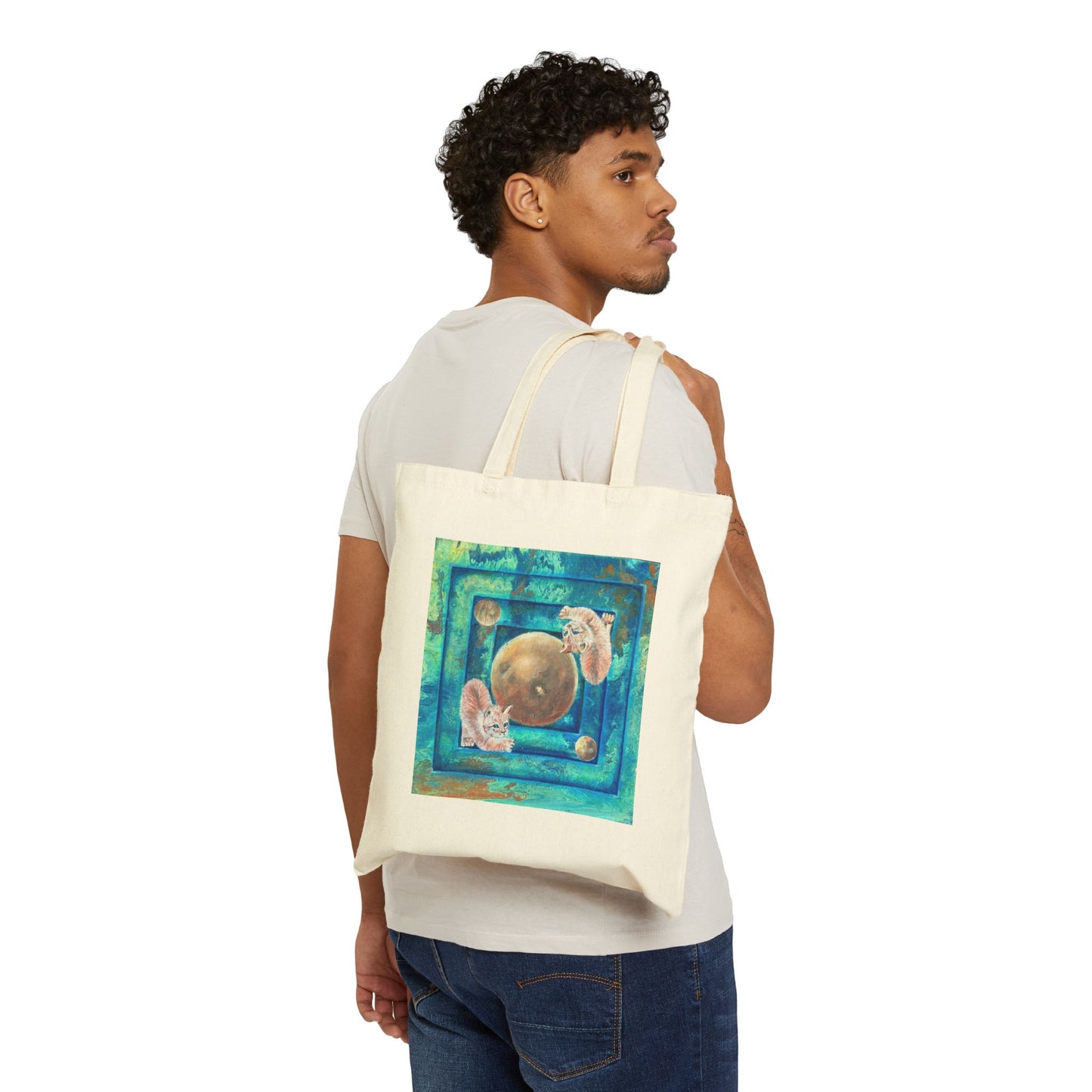 Catching the Moon Tote Bag