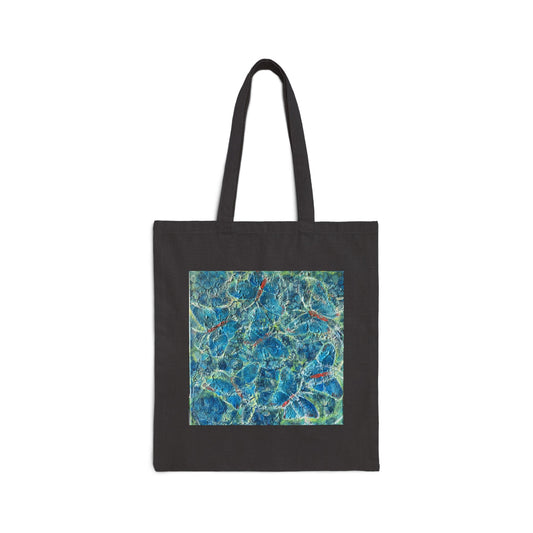 Blue Butterflies Tote Bag